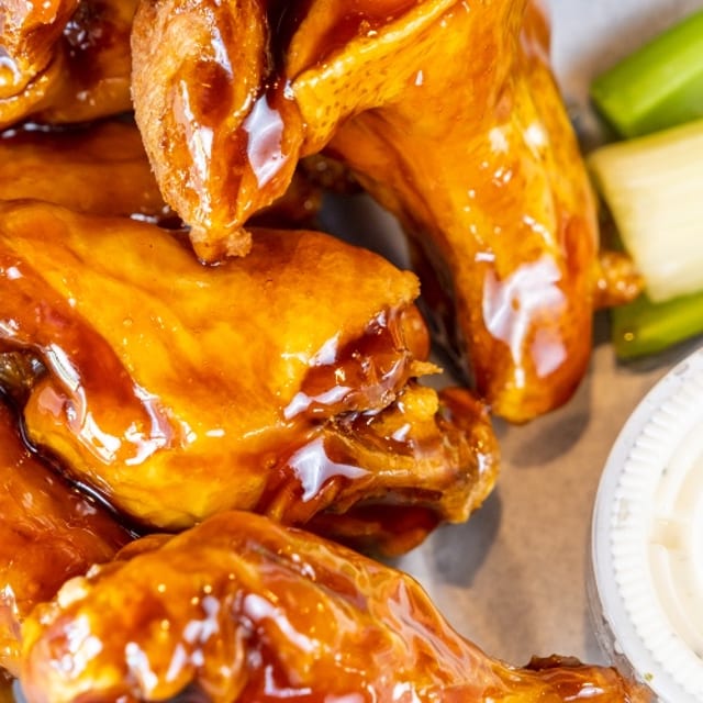 6 Jumbo Wings.