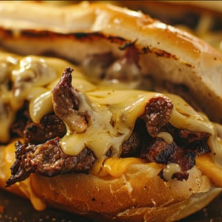 Philly Cheese Steak Calzone